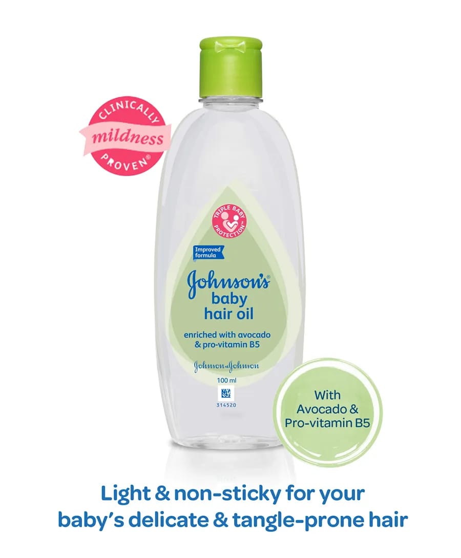 Johnson's Baby Hair Oil - 100 ml