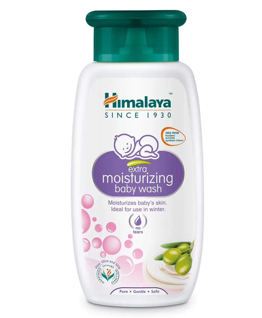 Himalaya Herbal Extra Moisturizing baby Wash - 400 ml