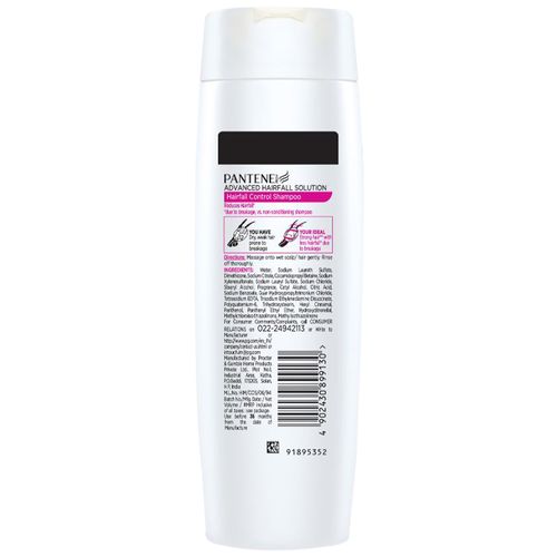 Pantene Advanced Hair Fall Solution Shampoo, 340 ml