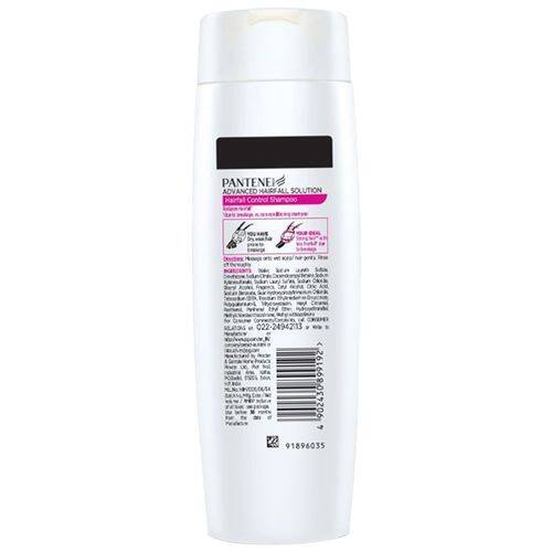 Pantene Advanced Hair Fall Solution Shampoo, 180 ml