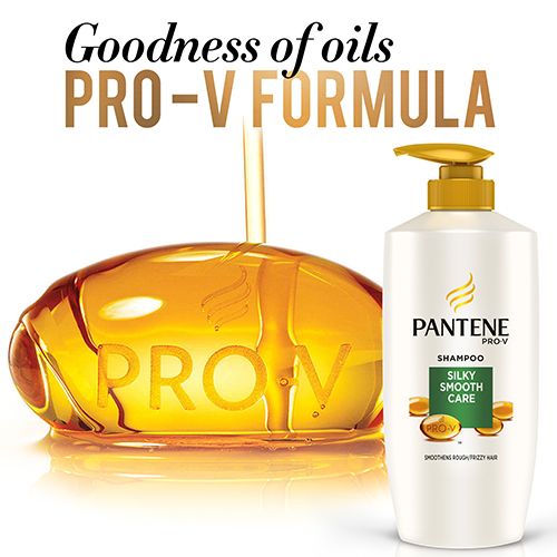 Pantene Advanced Hair Fall Solution Shampoo - Silky Smooth Care, 650 ml