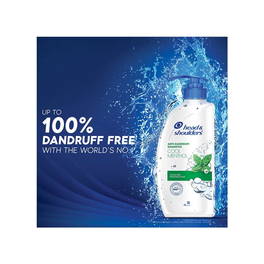 Head & Shoulder Anti-Dandruff Shampoo - Cool Menthol, 650 ml