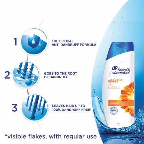 Head & Shoulder Anti-Dandruff Shampoo - Anti Hairfall, 340 ml
