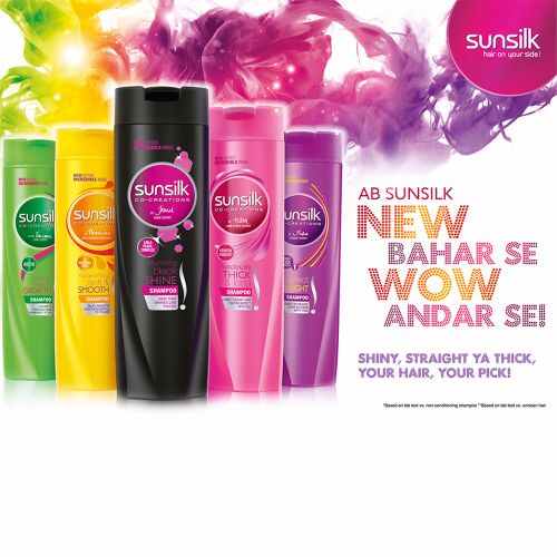 Sunsilk Stunning Black Shine Shampoo, 180 ml