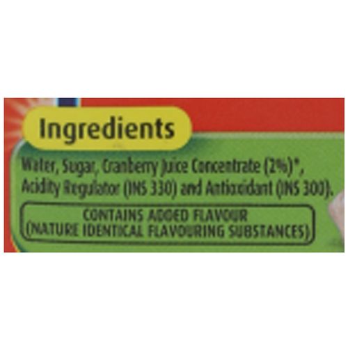 Real Fruit Power Juice - Cranberry, 2x1 L Multipack