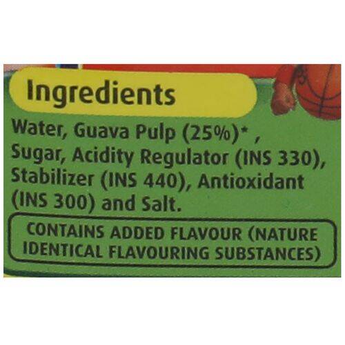 Real Fruit Power Juice - Guava/Amrud, 1 L