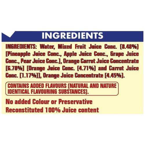 Real Activ Juice - Orange Carrot, with No Added Sugar, 1 L