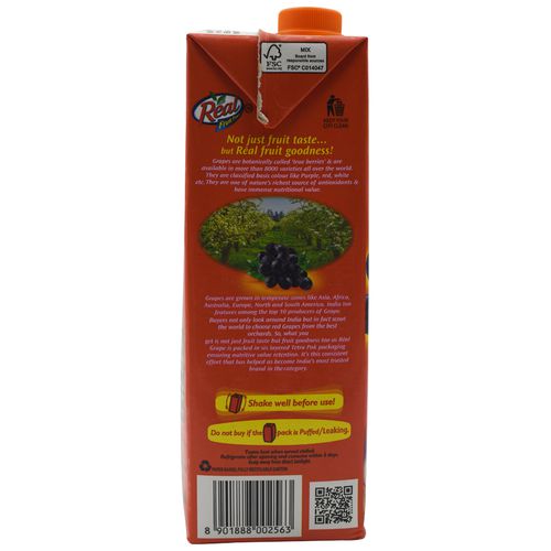 Real Juice - Fruit Power, Grape/Angoor, 1 L 