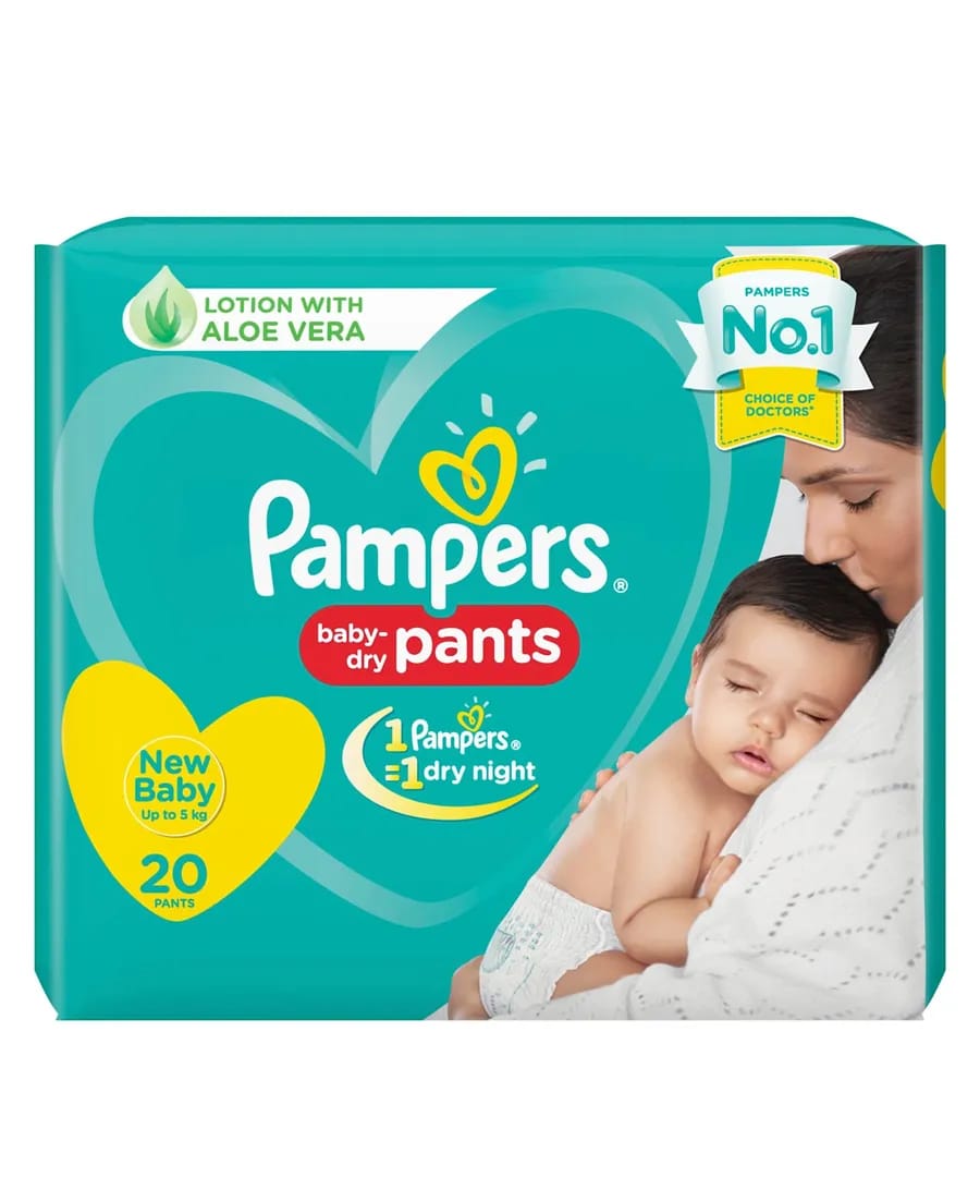 Pampers Pant Style Diapers Extra Small -  20 Pcs 