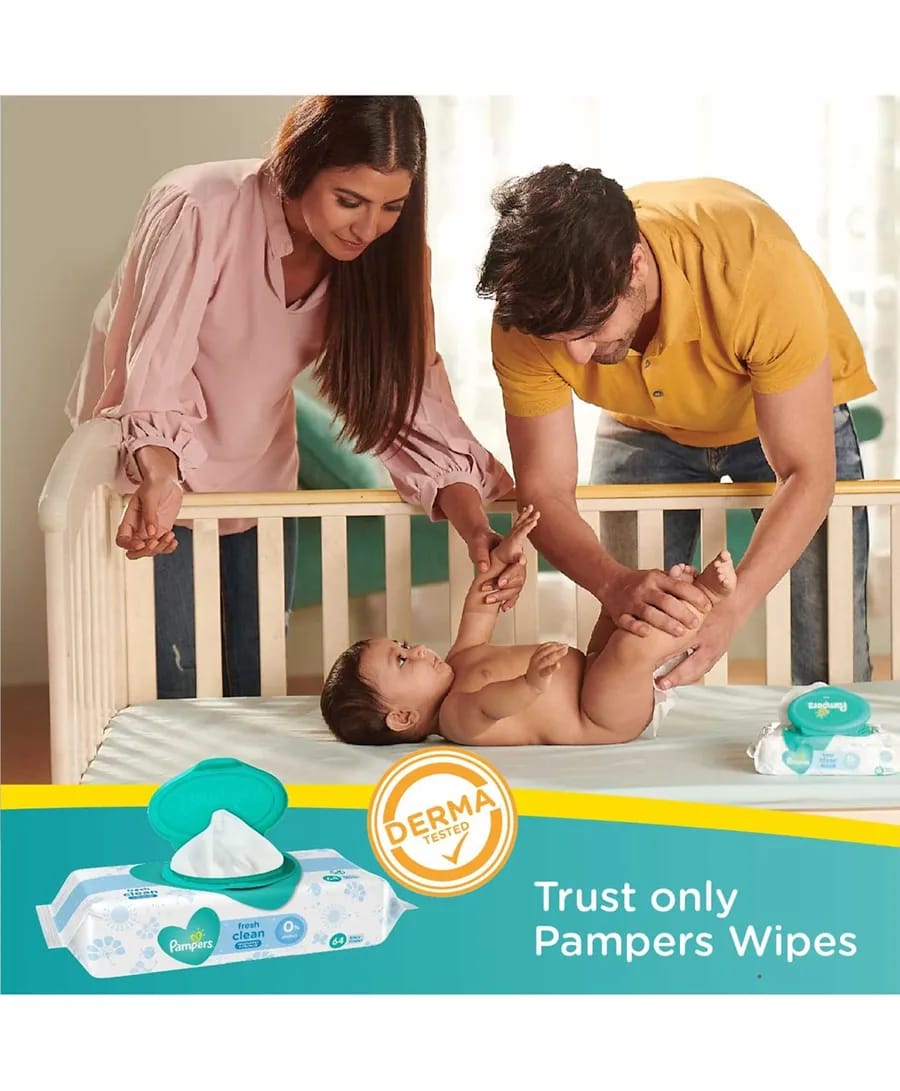 Pampers Pant Style Diapers Large Size - 128 Pcs