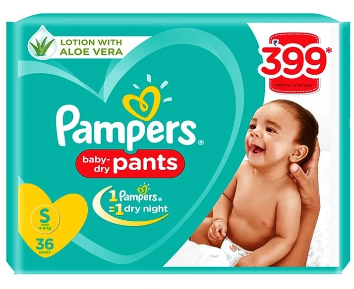 Pampers Pant Style Diapers Small - 36 Pcs