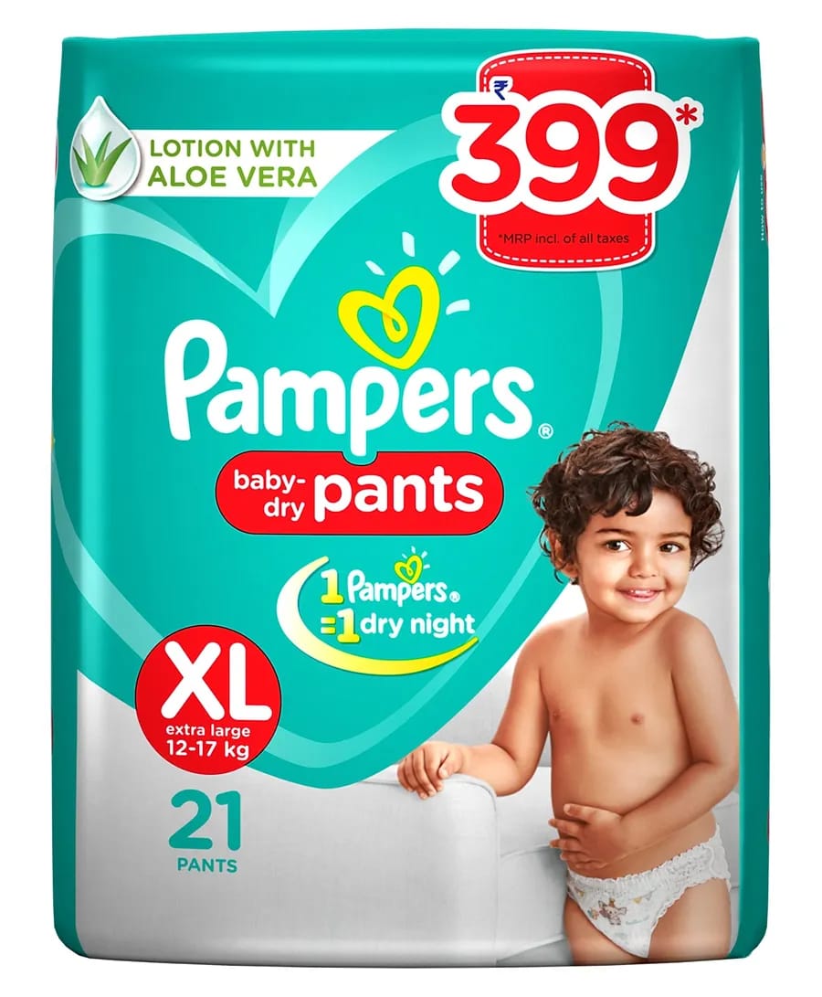 Pampers Pant Style Diapers XL Size - 21 Pcs