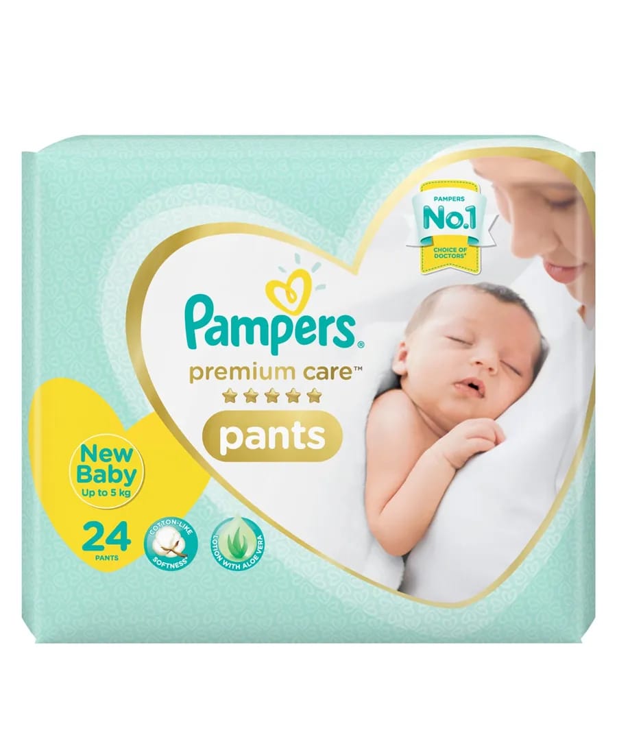 Pampers Premium Care Pant Style Diapers  Extra Small - 24 Pcs