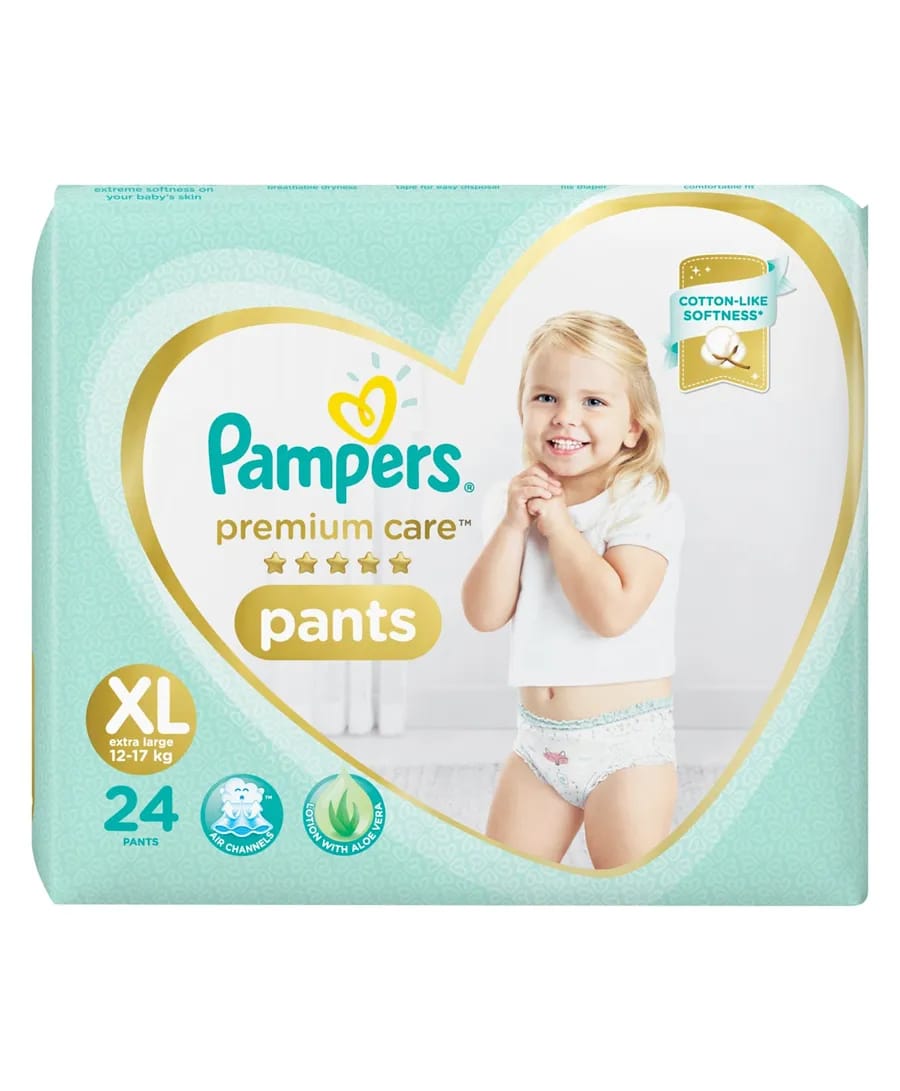Pampers Premium Care Pant Style Diapers XL Size - 24 Pcs