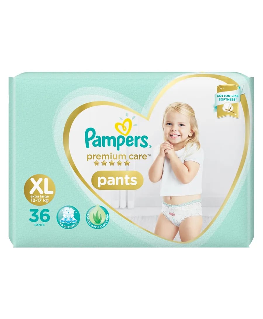 Pampers Premium Care Pant Style Diapers XL Size - 36 Pcs
