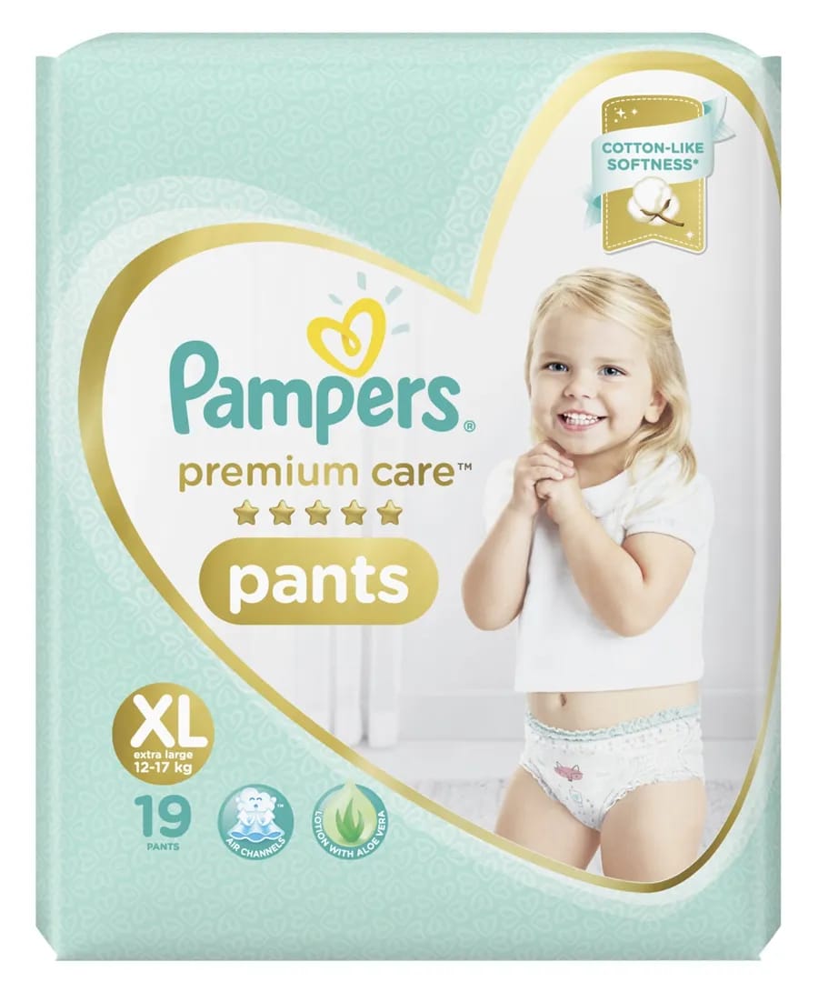 Pampers Premium Care Pant Style Diapers XL Size - 19 Pcs