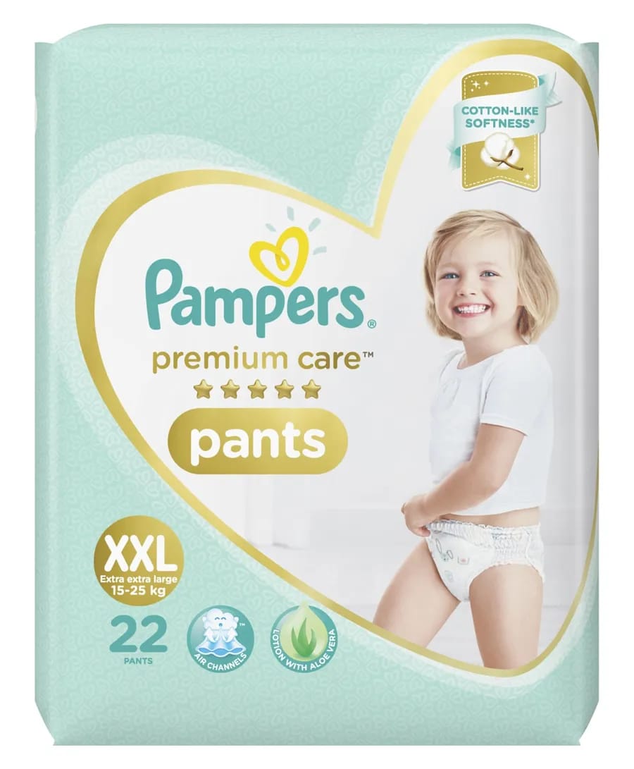Pampers Premium Care Pant Style Diapers XXL Size - 22 Pcs