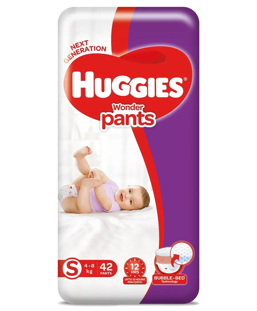 Huggies Wonder Pants Small Pant Style Diapers - 42 Pcs