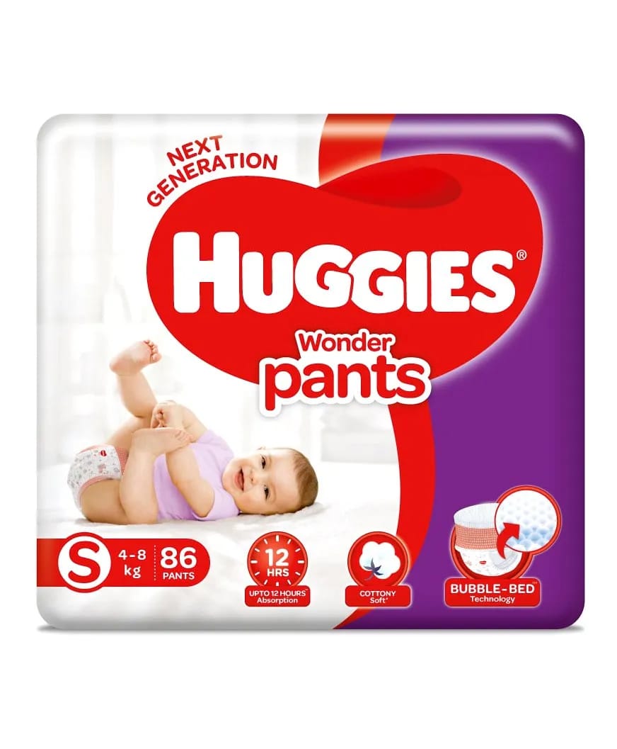 Huggies Wonder Pants Small Pant Style Diapers - 86 Pcs