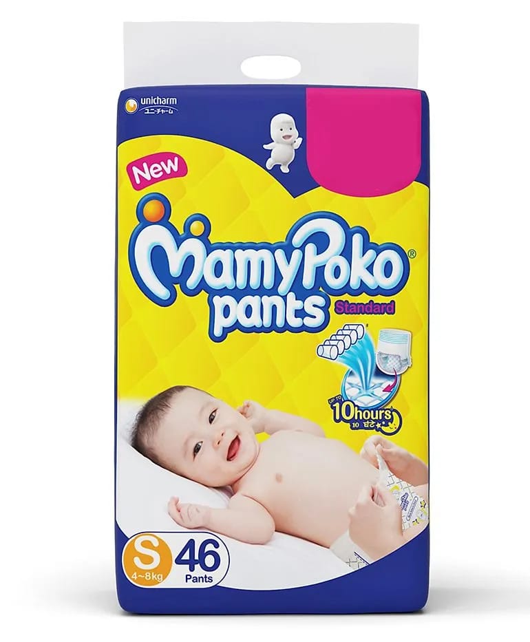 MamyPoko Standard Pant Style Diapers Small - 46 Pcs