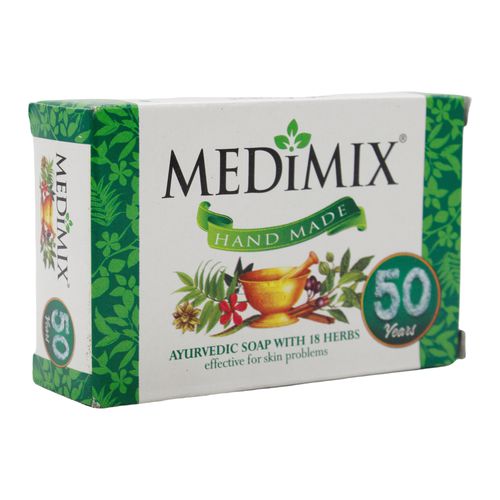 Medimix Bathing Soap - Ayurvedic Soap with 18 Herbs, 2x125 g Multipack