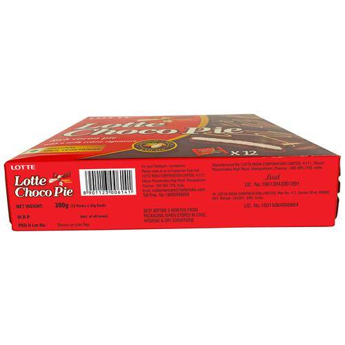 Lotte Choco Pie - With Rich Cocoa, 300 g