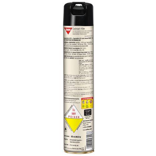 Baygon Cockroach Killer Spray, 625 ml