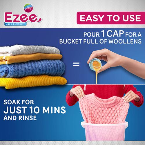 Ezee Liquid Detergent - Winterwear, Chiffon & Silks, 1 kg