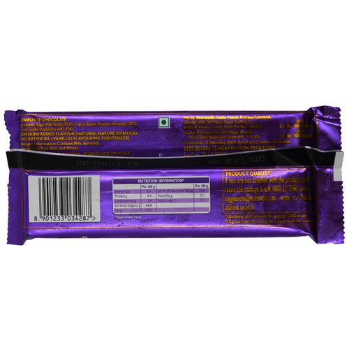 Cadbury Dairy Milk Silk Roast Almond Chocolate Bar, 137 g