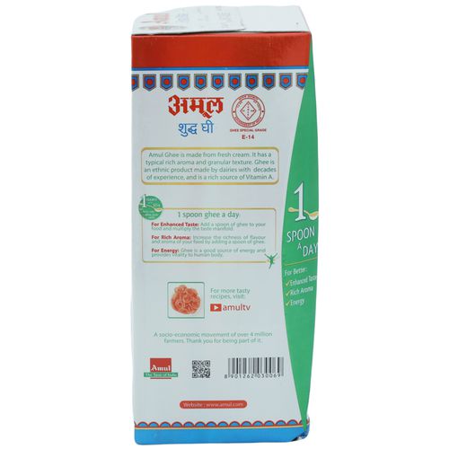 Amul Pure Ghee, 1L Carton
