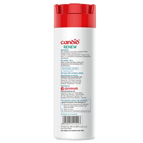 Candid Daily Calamine Talc - Renew, 250 g