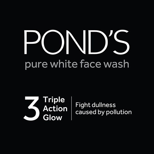 Ponds Pure White Anti Pollution Purity Face Wash, 50 g