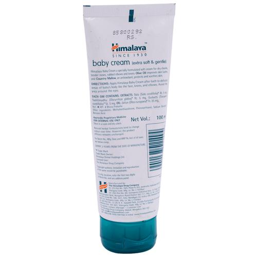 Himalaya Baby Baby Cream, 100 ml Tube