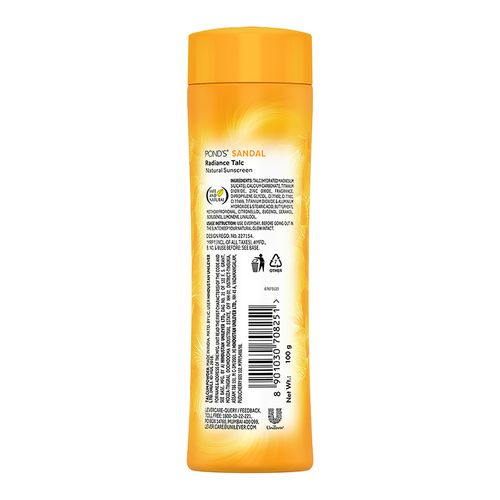 Ponds Sandal Radiance Talc, 100 g