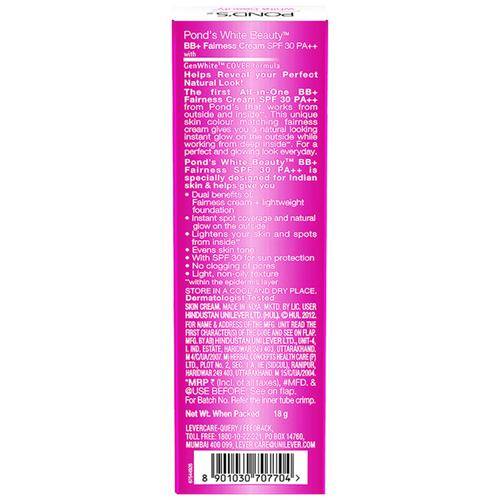 Ponds BB Cream - White Beauty SPF 30 Fairness, 18 g