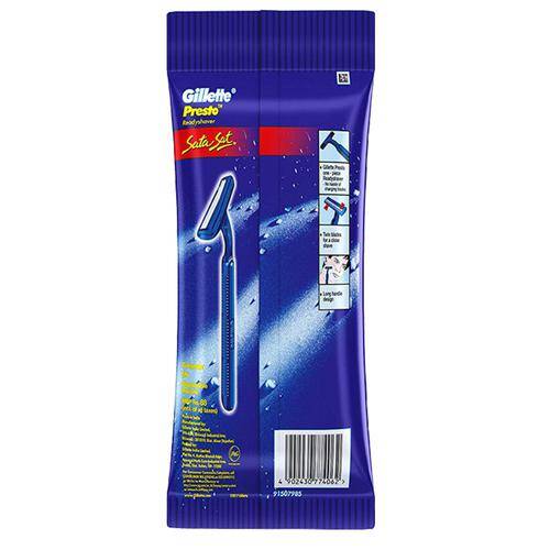 Gillette Presto - Sata Sat Disposable Razor, 5 pcs