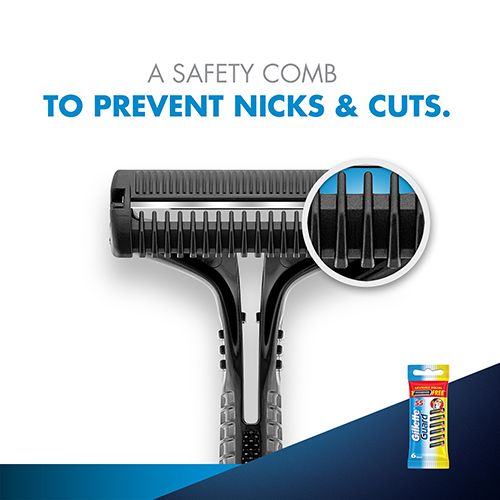 Gillette Guard - Cartridges, 6 pcs Pouch