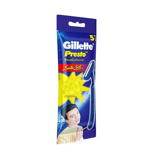 Gillette Presto - Sata Sat Disposable Razor, 5 pcs