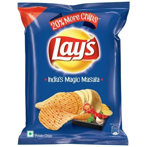 Lays Potato Chips - India's Magic Masala, 48 g Pouch