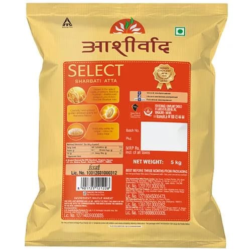 Aashirvaad Select Atta, 5 Kg Pouch