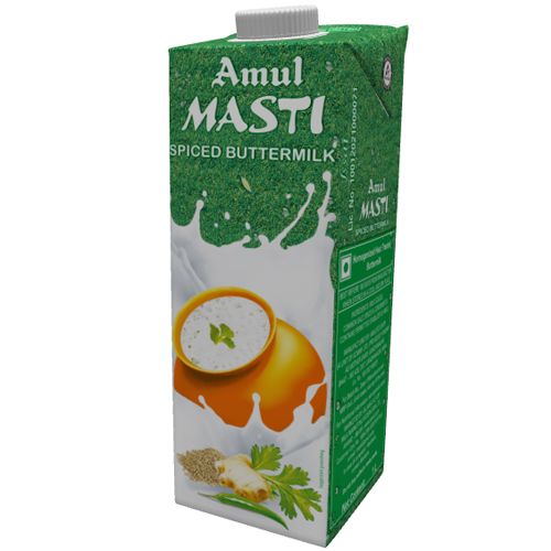 Amul Masti Buttermilk - Spice, 1 L