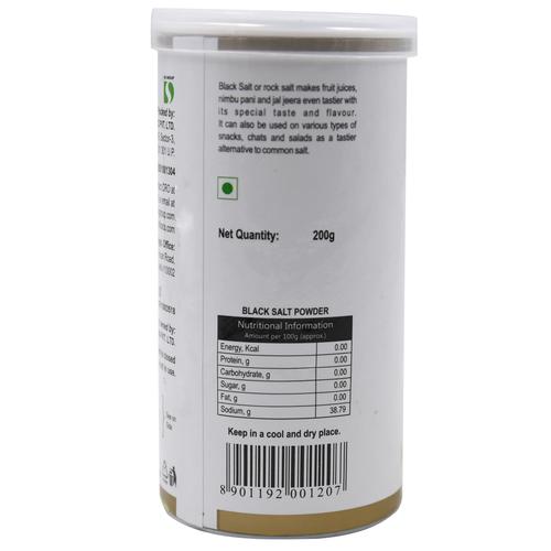 Catch Salt - Black, 200 g Tin