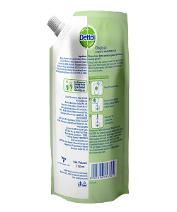 Dettol Hand Wash Liquid Refill - Skincare, 175 ml Pouch