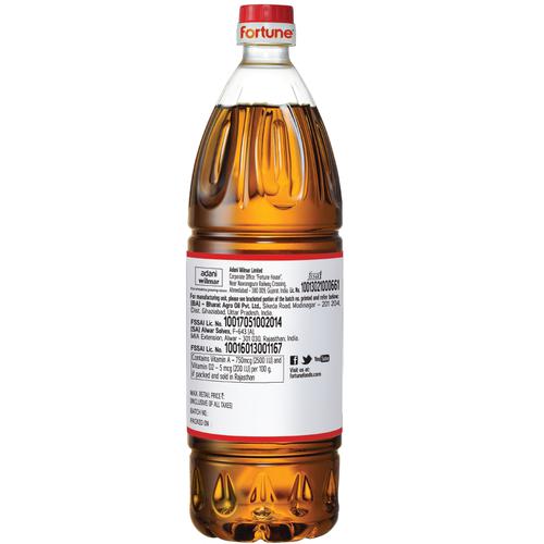 Fortune Kachi Ghani Mustard Oil, 500 ml Bottle