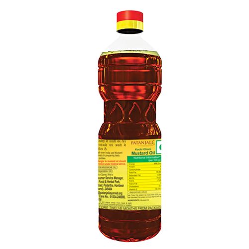 Patanjali Mustard Oil, 1 L Bottle
