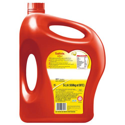 Saffola Active - Pro Weight Watchers Edible Oil, 5 L Jar