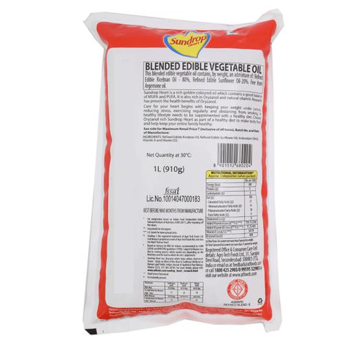 Sundrop Oil - Heart, 1 L Pouch
