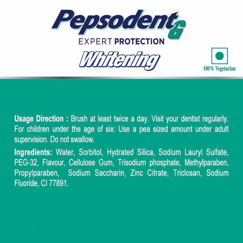 Pepsodent Expert Protection Whitening Toothpaste, 140 g