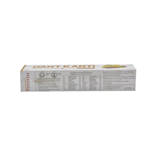 Patanjali DANT KANTI NATURAL TOOTHPASTE, 100 g Carton