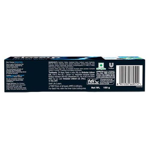 Closeup Toothpaste - Fresh Attraction Nature Rush Gel, 150 g